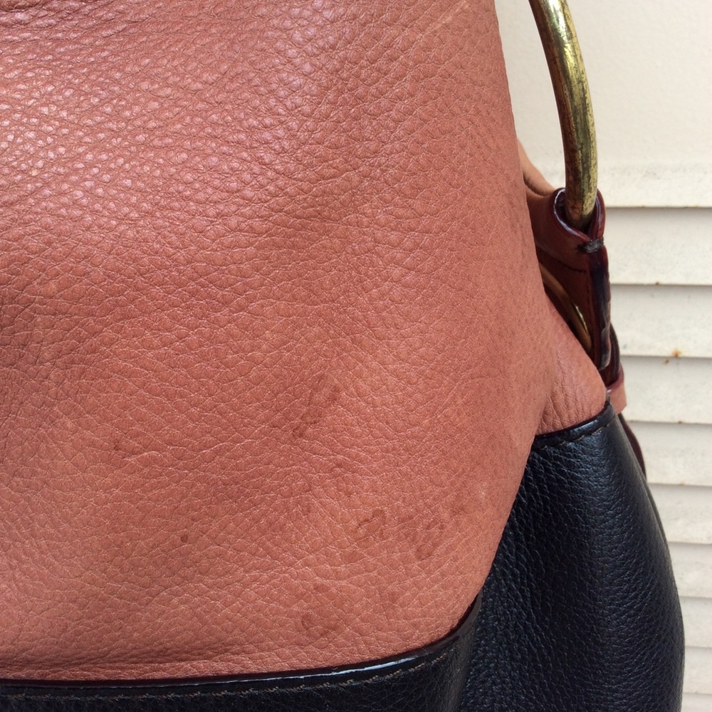 🛑SOLD🛑 OrYany ‘Amanda’ Black/Brown Leather Shoulder Bag. - Picture 8 of 8